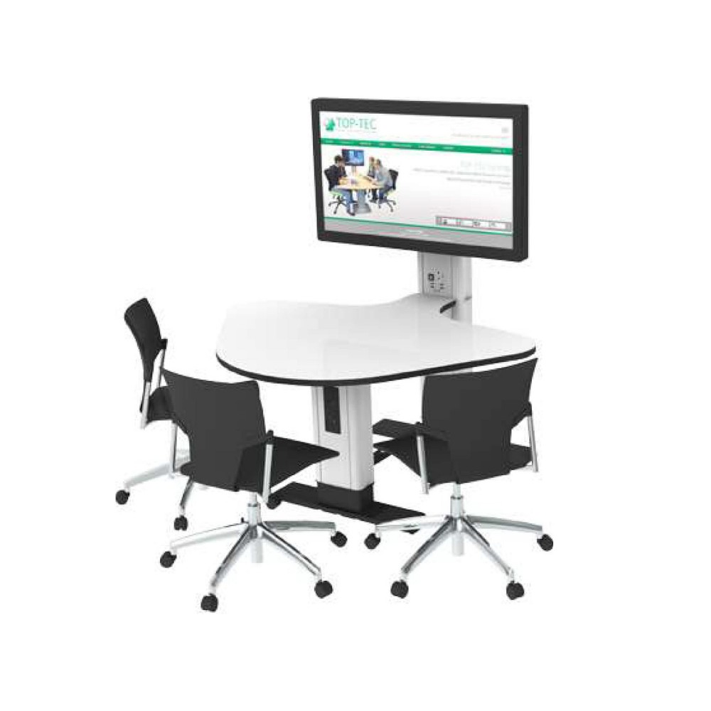 Table collaborative 3 places
