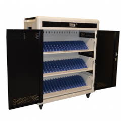 Cartice 50 - Chariot multimédia de 50 PC portables et tablettes