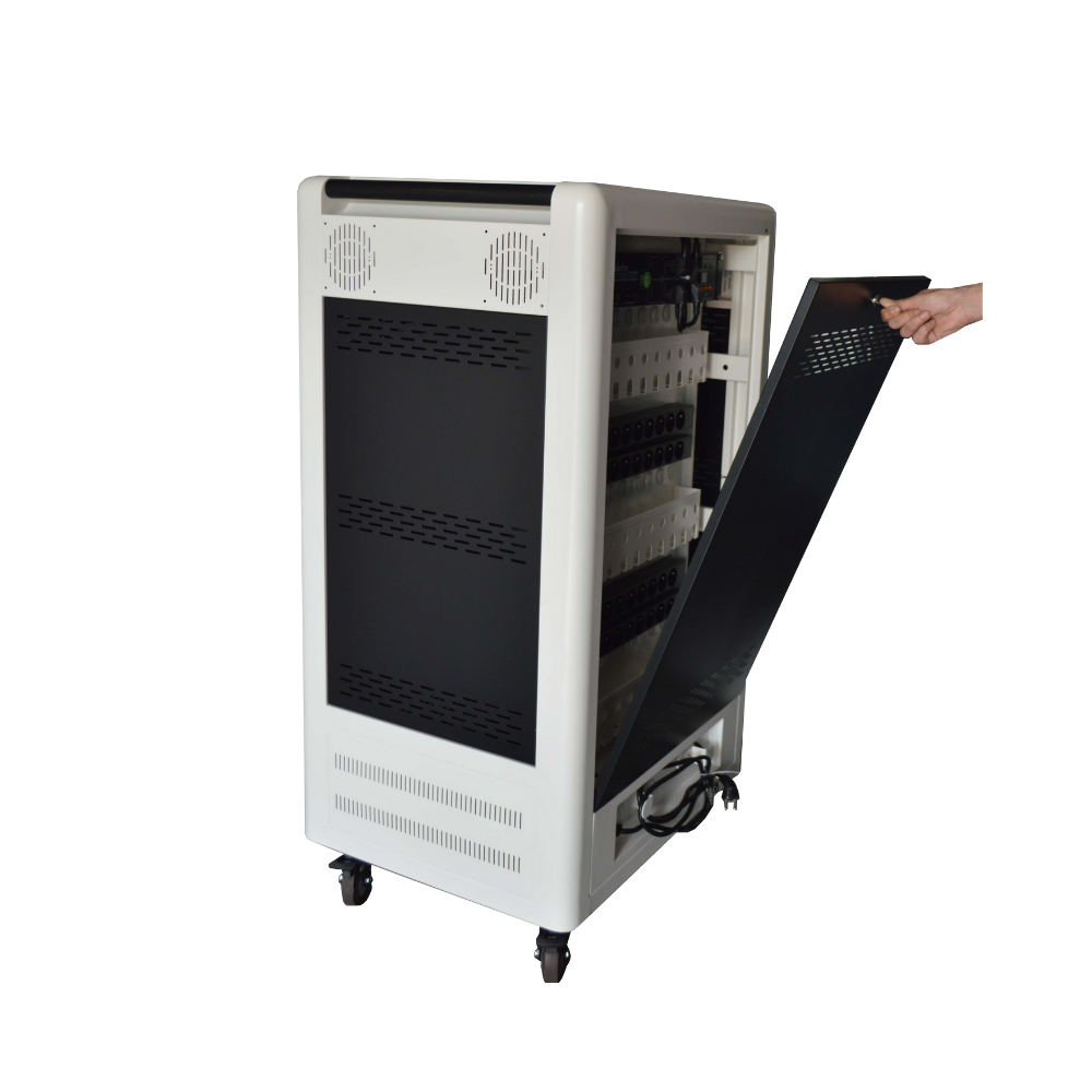 Cartice 50 - Chariot multimédia de 50 PC portables et tablettes (2)