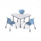Table triangulaire réglable en hauteur - JUK 819 (1)