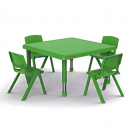 Chaise Polyvalente Stable et Légère - JUK 007 vert
