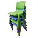 Chaise Polyvalente Stable et Légère - JUK 001 vert (3)