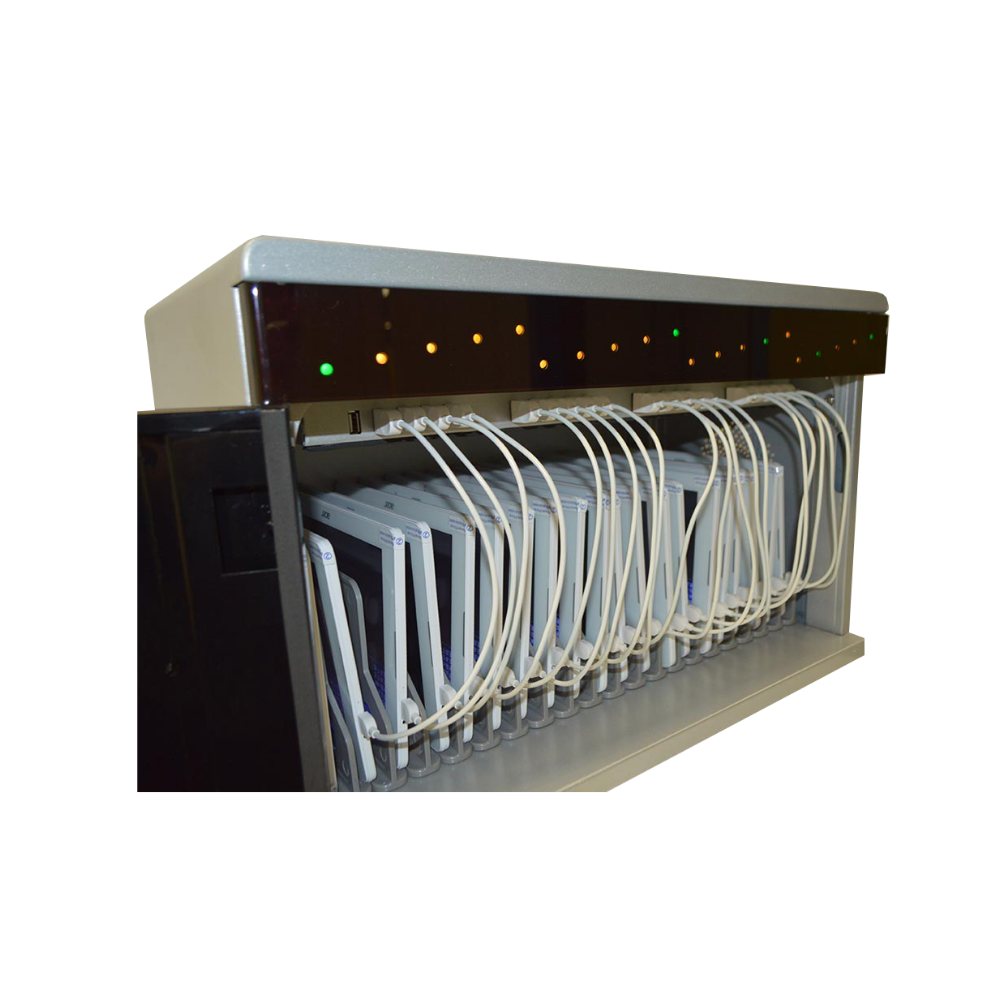 Station de stockage et chargement électrique pour 18 tablettes iOS / Android
