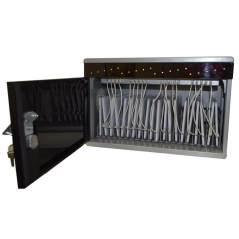 Station de stockage et chargement électrique pour 18 tablettes de 10 pouces