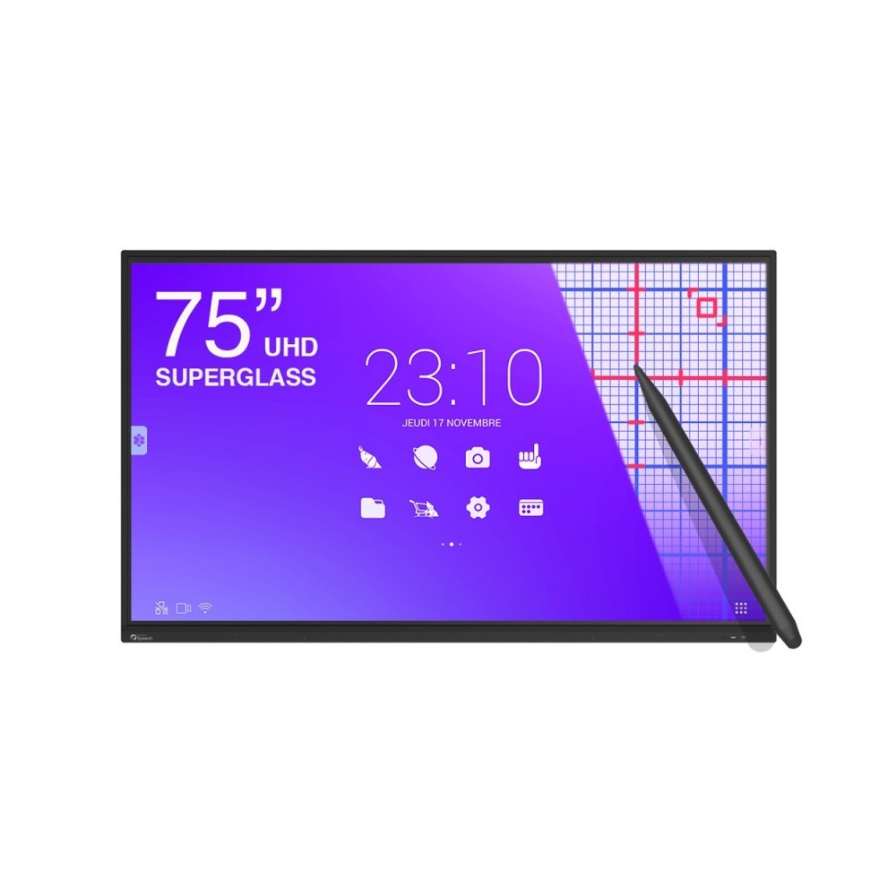 Ecran interactif infrarouge - SpeechiTouch UHD 75"