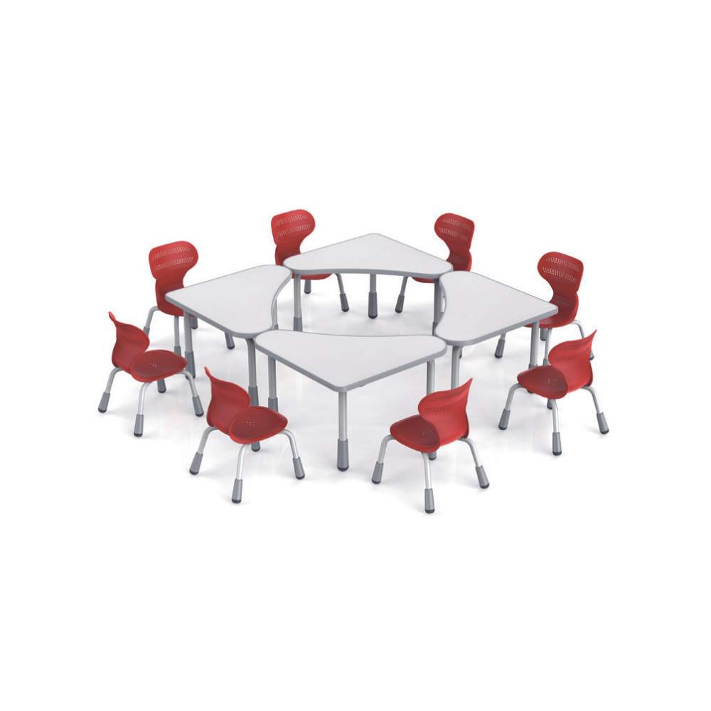 Table triangulaire réglable en hauteur - JUK 819 (4)