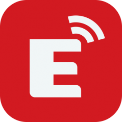 E-share - application de partage de contenu sans fil vers écran interactif